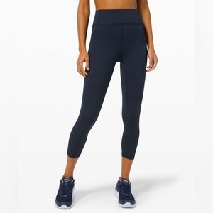 NWT Lululemon Invigorate High-Rise Crop 23"
True Navy